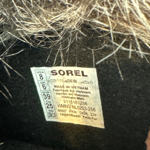 🤎 SOREL - Joan of Arctic Women’s Winter Boots L. Size 8 but fit big. - Picture 4 of 12